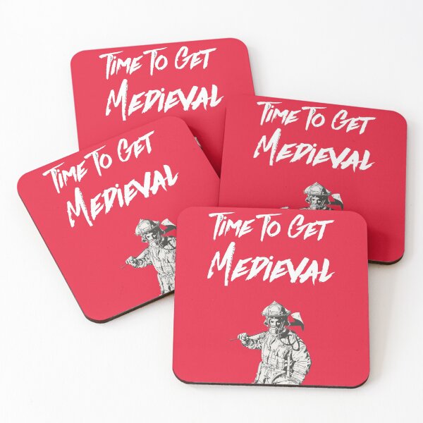 Item preview, Firefighter "Time to get Medieval" Apparel and gifts designed and sold by ffpassion.