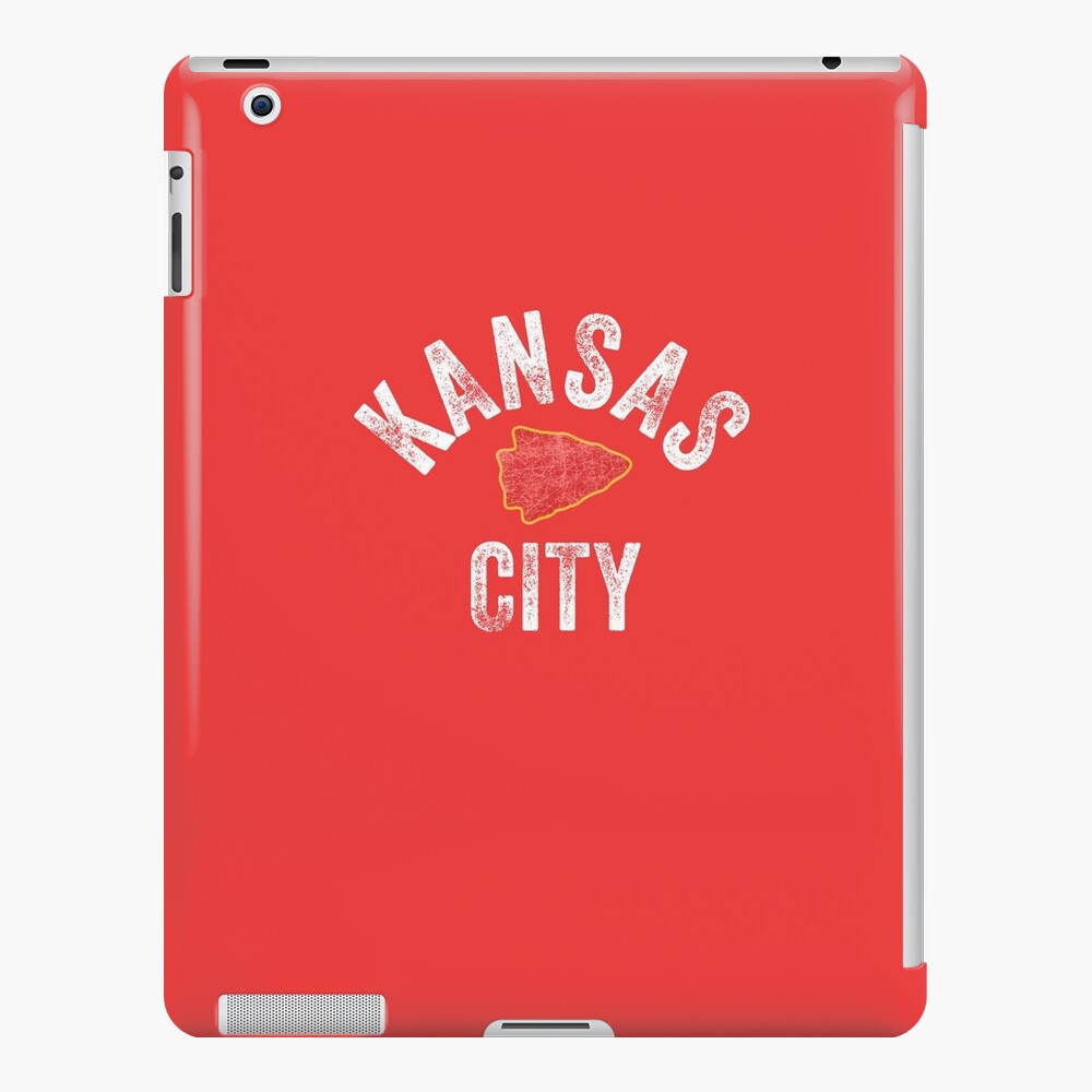 KC Football Tribal Kansas City football Vintage Red Arrowhead Kc Fan Kansas city iPad Case & Skin