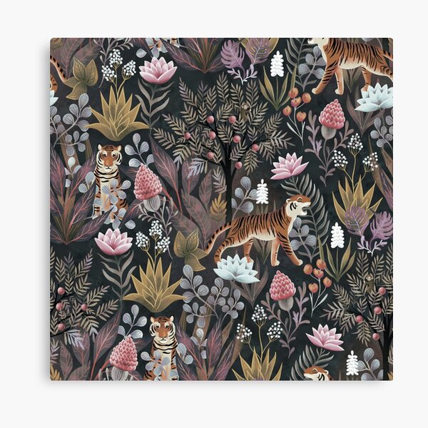Moody jungle Canvas Print