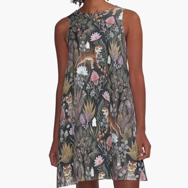 Moody jungle A-Line Dress