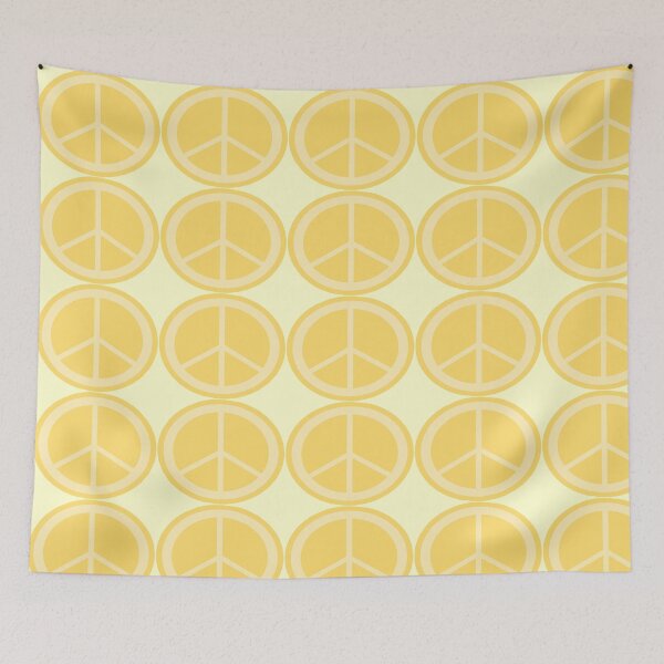 Item preview, Yellow Peace Sign designed and sold by sbolubasz17.
