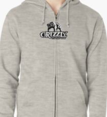 Sudadera con capucha y cremallera Grizzly Smokeless Tobacco