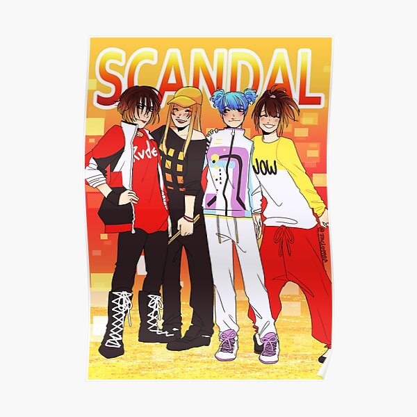 scandal band merchandise