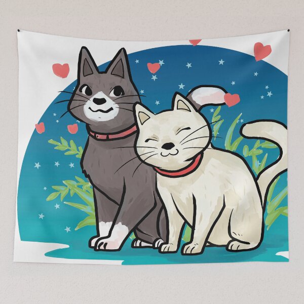 Item preview, Cat Couple designed and sold by durkstars.