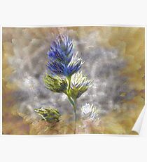 Painted Flower Poster