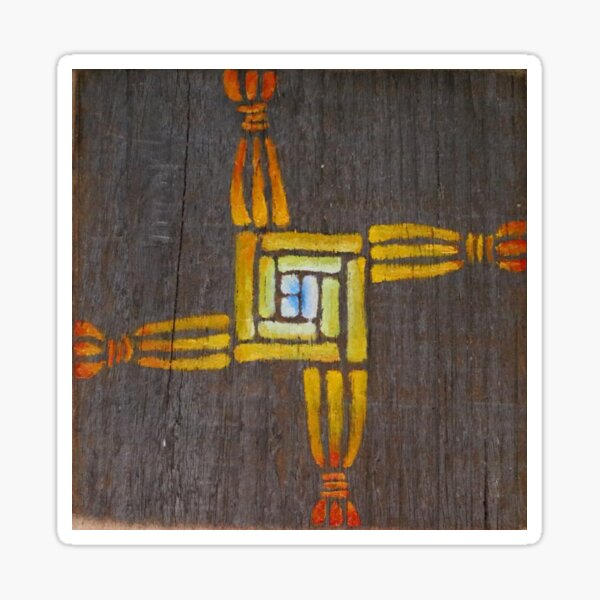 St. Bridgid's Cross Sticker
