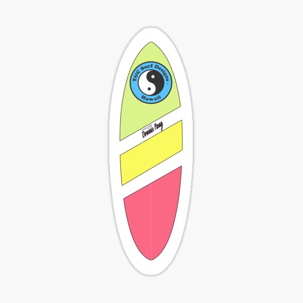 80s Surf T&C Surf Sticker