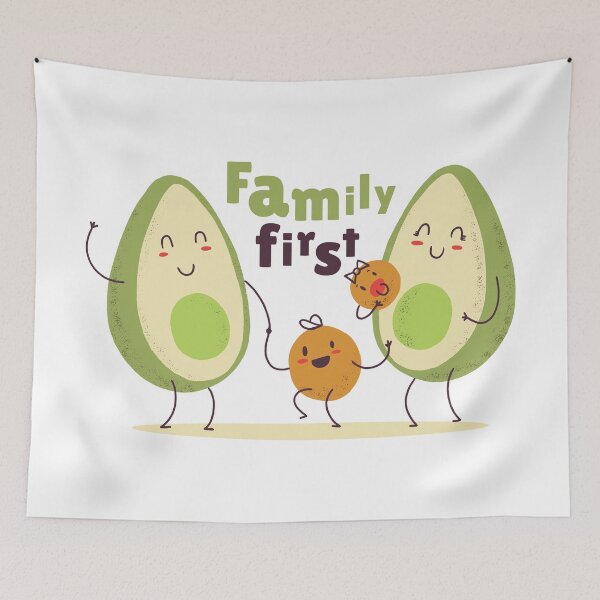 Item preview, Avocado family. designed and sold by emphatic.