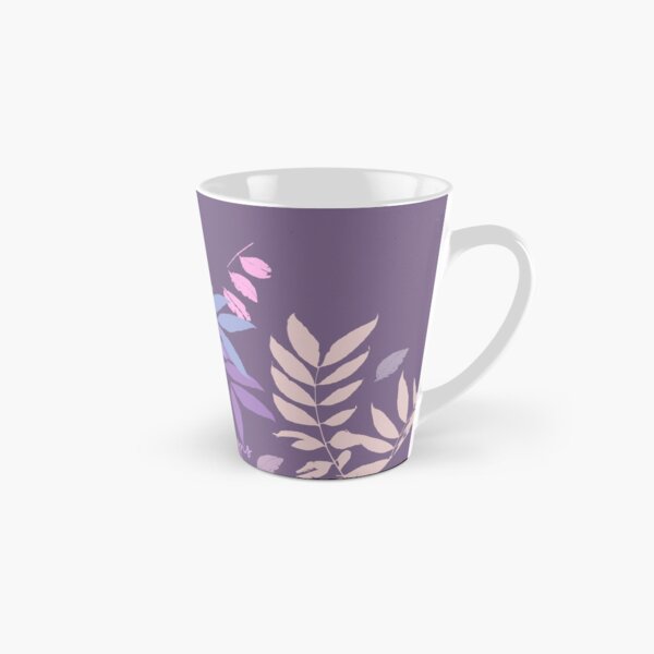 Plum Pastel Leaves 2020 Tall Mug