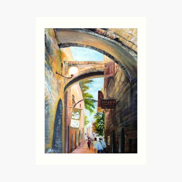 Enticing Bridges Art Print
