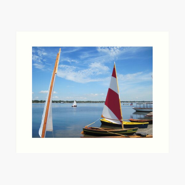 Item preview, Traditional wooden boats at the Buffalo Maritime Center's Small Craft Festival designed and sold by Ray Vaughan.