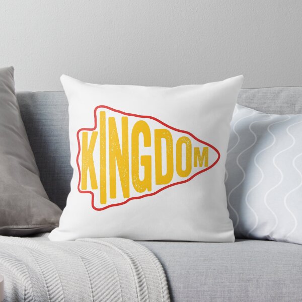 KC Face mask Kansas City facemask KC Kansas City Red Kingdom Arrowhead 2020 KC Red Kingdom KC Champions Gear Throw Pillow