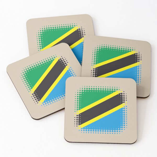 Item preview, Flag of Tanzania - Retro designed and sold by pixelinga.