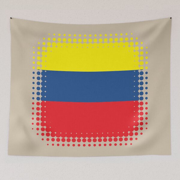Item preview, Flag of Colombia - Retro designed and sold by pixelinga.