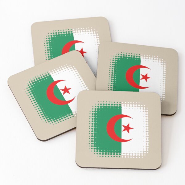 Item preview, Flag of Algeria - Retro designed and sold by pixelinga.