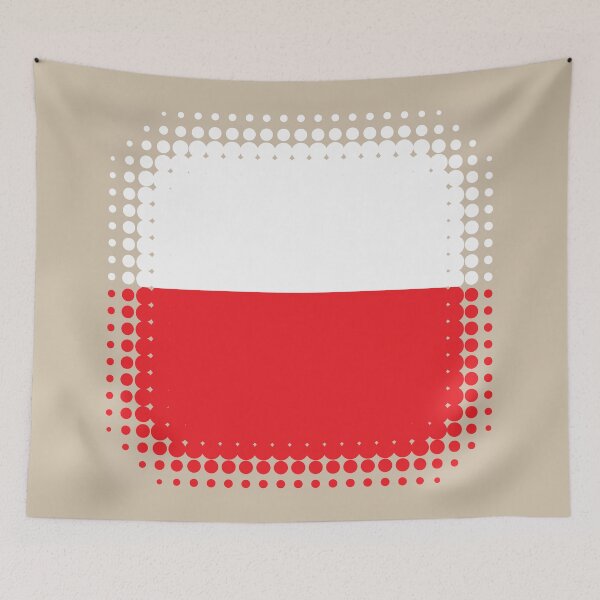 Item preview, Flag of Poland - Retro designed and sold by pixelinga.