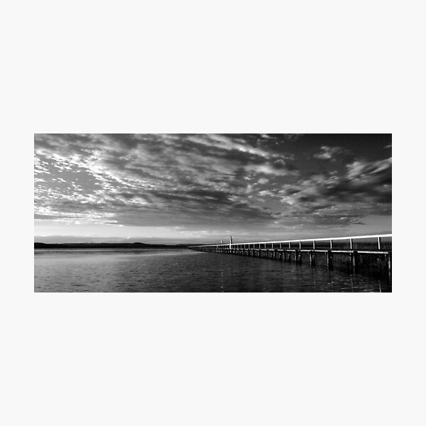 A Moment in Time - Long Jetty Photographic Print