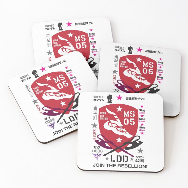 Item preview, Gundam - Living Dead Division (LDD) - white background version designed and sold by inkdesigner.