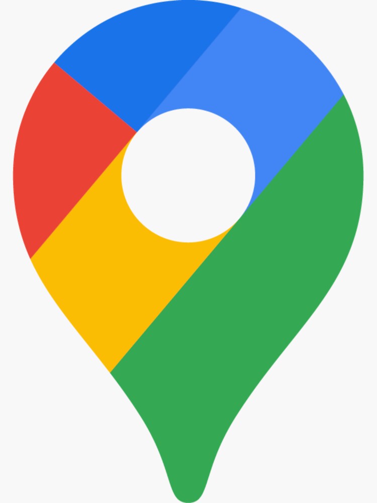 "Google Maps Icon" Sticker for Sale by Licensed Redbubble