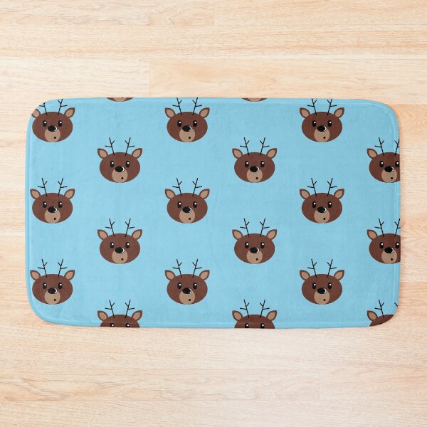 Item preview, Cute Cartoon Deer Pattern designed and sold by StuffNStickers.