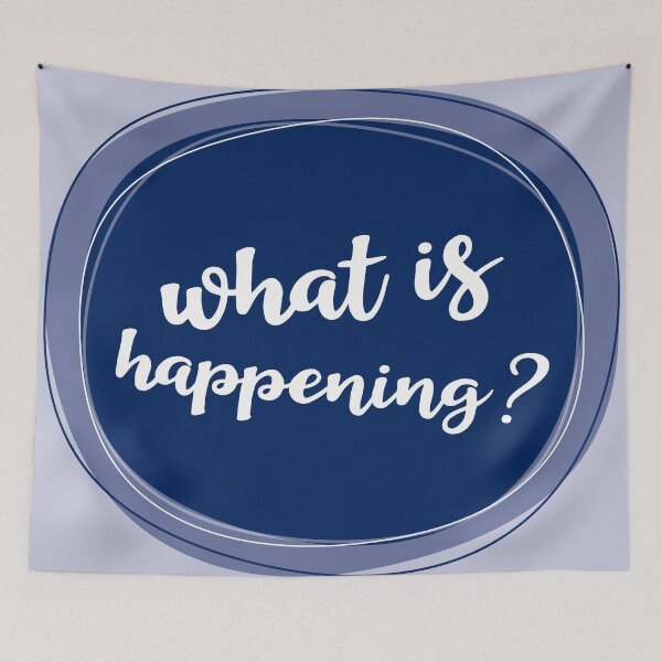 Item preview, What is happening? designed and sold by Amy VanMeter.