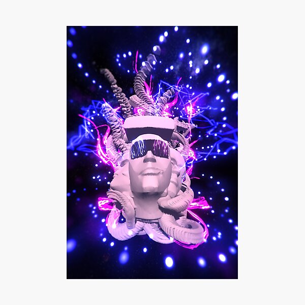 Cyber Idol 2020 by Spaced Painter Photographic Print