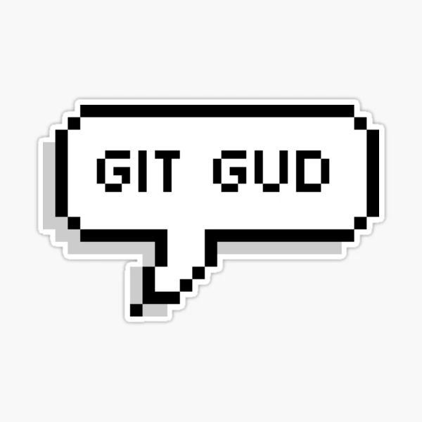 Git Gud Shirt Definition Postcard for Sale by RareLoot19