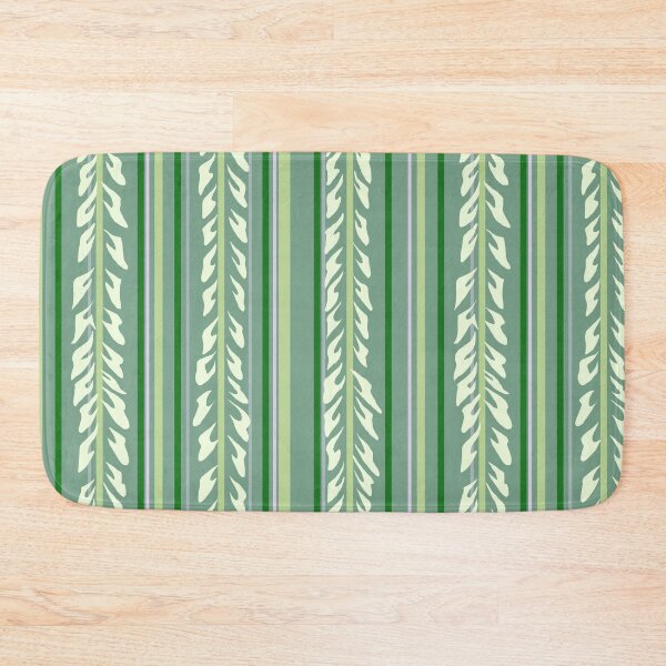 Item preview, Striped Ivy -Green designed and sold by RenaInnocenti.