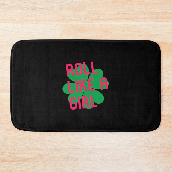 Item preview, Roll Like a Girl Jiu Jitsu Irish St Patricks Day BJJ designed and sold by at85productions.