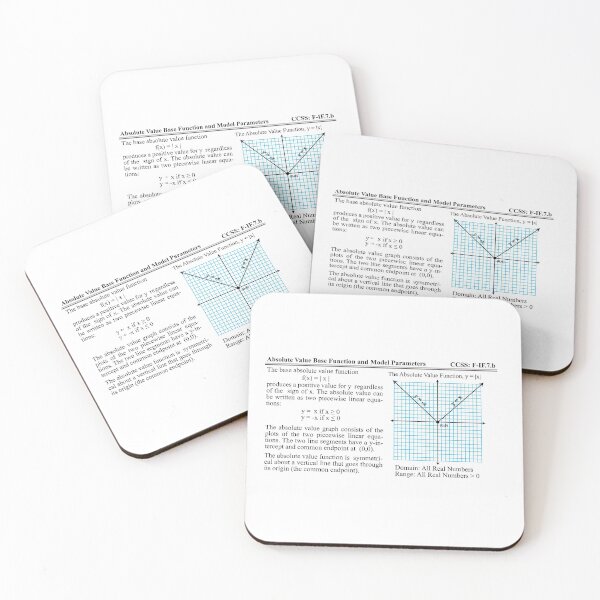 Item preview, The Algebra of Absolute Values, Explained: The AlgebraMatrix at Redbubble designed and sold by Mark Stansberry.