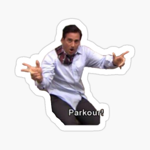 Item preview, The Office PARKOUR! designed and sold by Tatoooooooom.