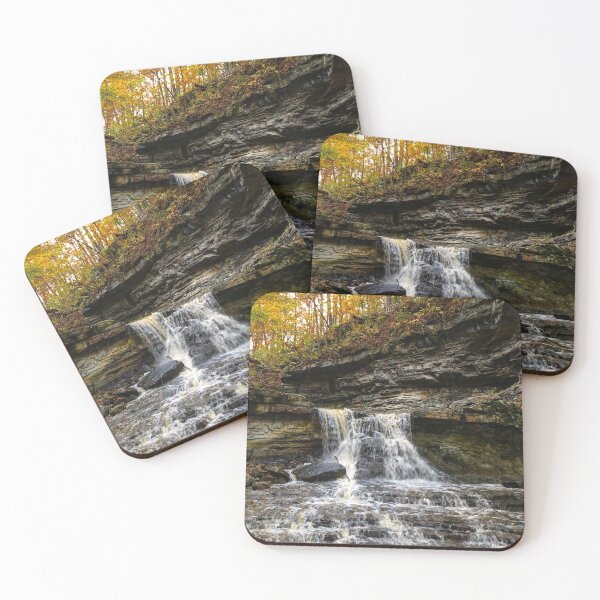 Item preview, Indiana Waterfalls in the Fall designed and sold by Imarkberry.