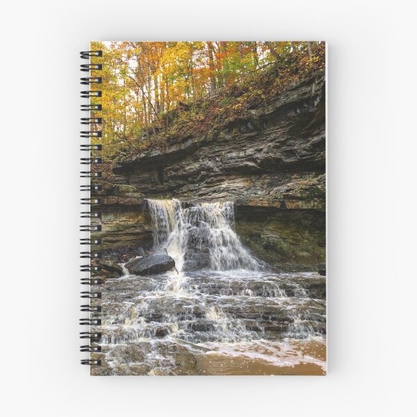Artikelvorschau, Indiana Wasserfälle im Herbst entworfen und verkauft von Imarkberry.
