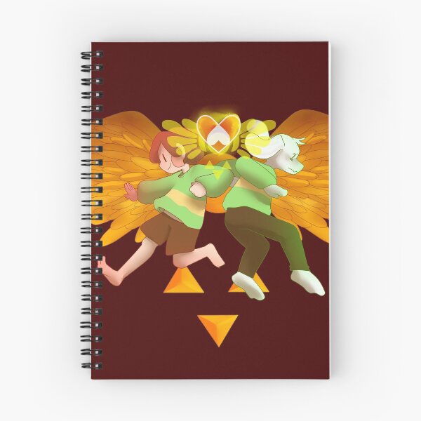 Item preview, Chara and Asriel Dreemurr, Deltarune designed and sold by ZoraMoyashi.