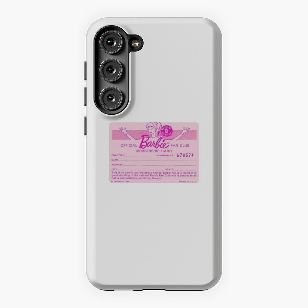 Barbie fan club | Samsung Galaxy Phone Case