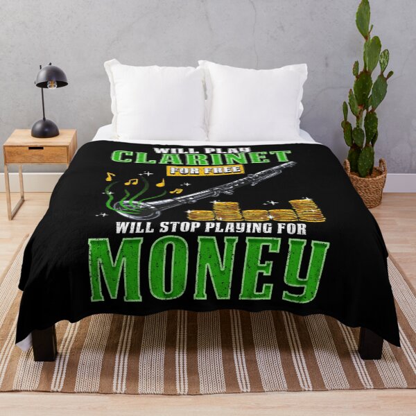 Item preview, Funny Clarinet Player Design designed and sold by phoxydesign.