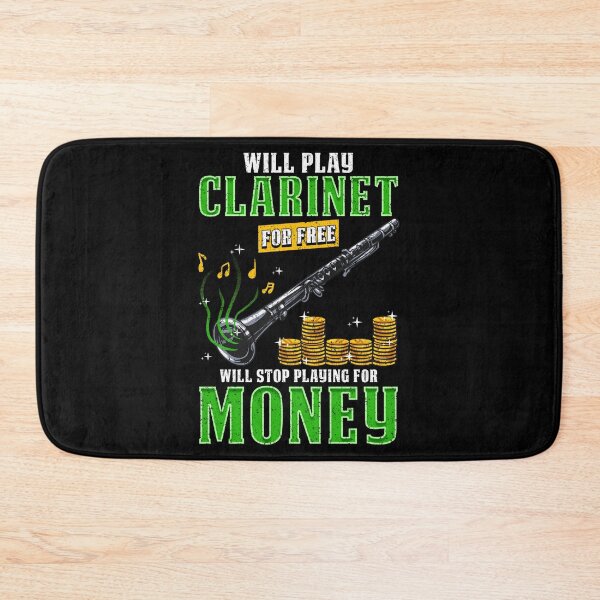 Item preview, Funny Clarinet Player Design designed and sold by phoxydesign.