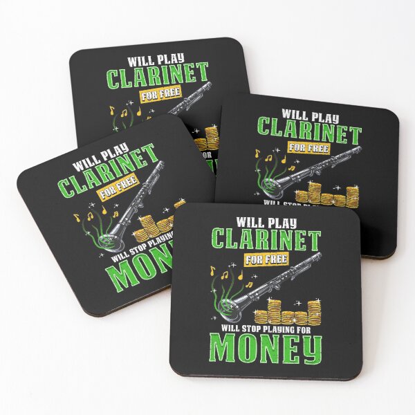 Item preview, Funny Clarinet Player Design designed and sold by phoxydesign.