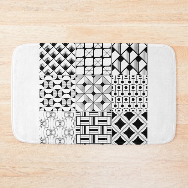 Item preview, Black and White Art Deco (geometric shapes) designed and sold by MiraShop.