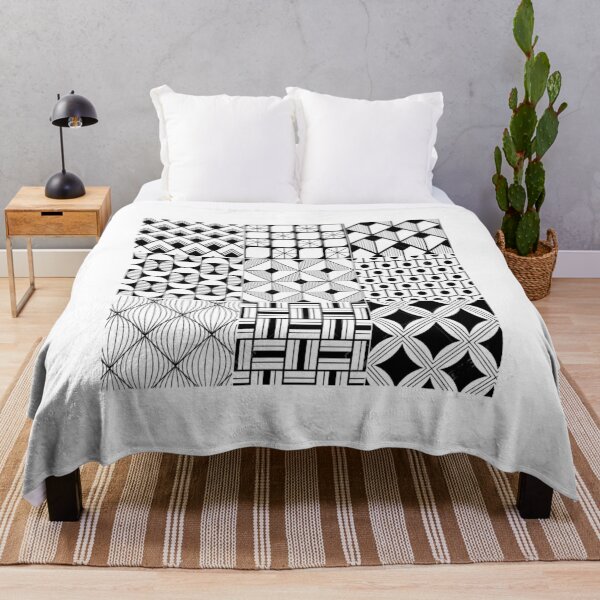 Item preview, Black and White Art Deco (geometric shapes) designed and sold by MiraShop.