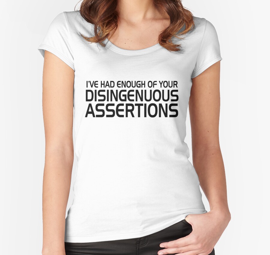 Disingenuous Assertions" Classic T-Shirts by Chuloopa | Redbubble Disingenuous Assertions" Classic T-Shirts by Chuloopa | Redbubble