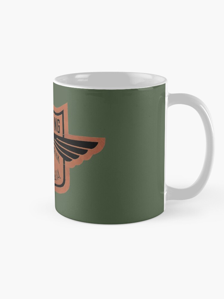 Thumbnail 3 of 6, Coffee Mug, Retro Roller Rink Sticker designed and sold by FuzzyHoney.