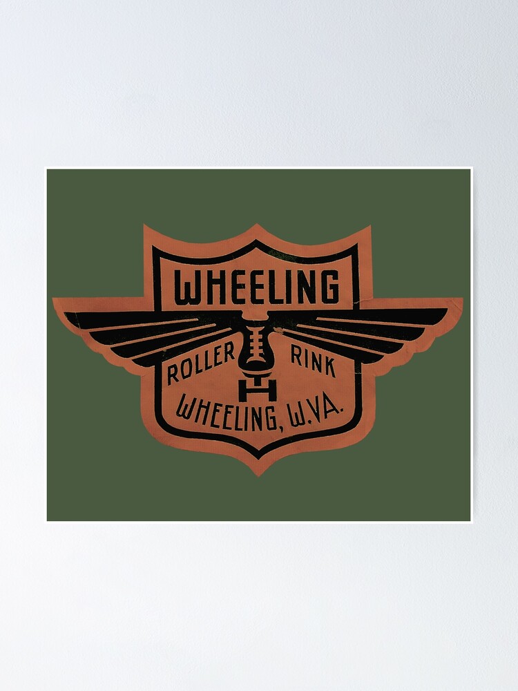 Thumbnail 1 of 3, Poster, Retro Roller Rink Sticker designed and sold by FuzzyHoney.