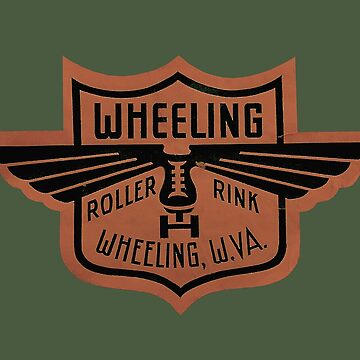 Artwork thumbnail, Retro Roller Rink Sticker by FuzzyHoney
