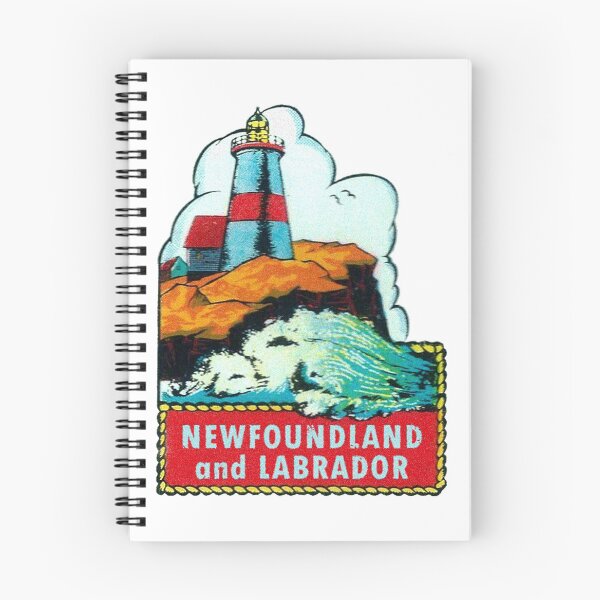 Item preview, Newfoundland and Labrador Canada Vintage Travel Decal designed and sold by hilda74.