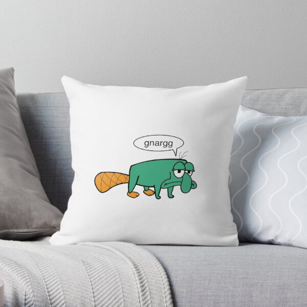 perry the platypus pillow