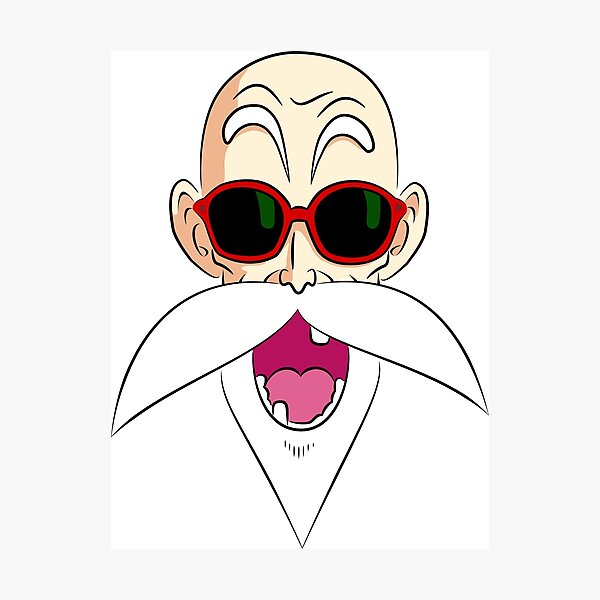 Master Roshi Photographic Prints | Redbubble