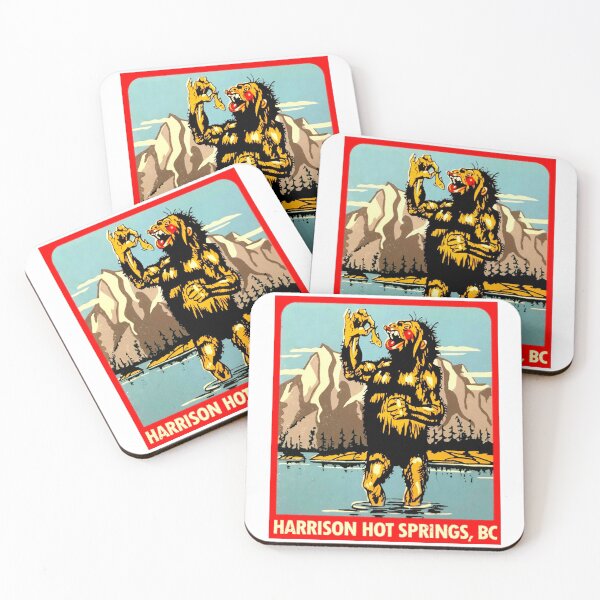 Item preview, Harrison Hot Springs Vintage Travel Decal designed and sold by hilda74.