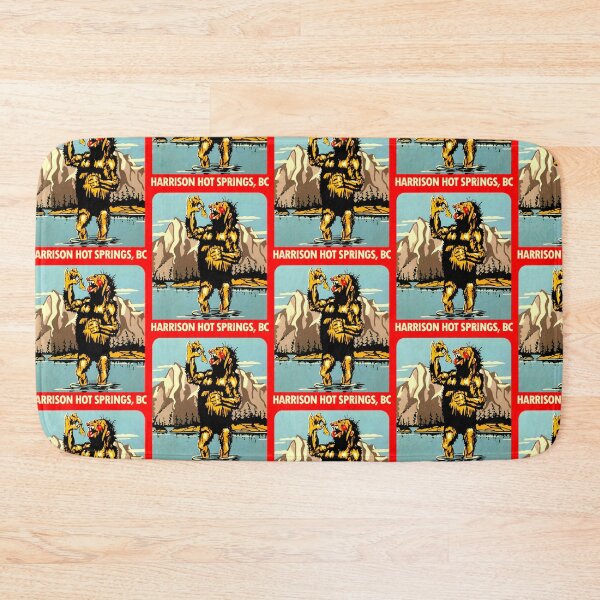 Item preview, Harrison Hot Springs Vintage Travel Decal designed and sold by hilda74.