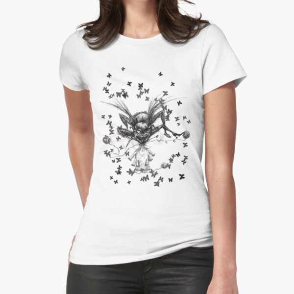 Web Design Fitted T-Shirt